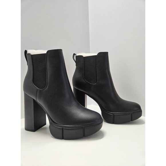 Marco Republic Women's Size 8, Black, Fargo, Chunky Heel Boots - Picture 15 of 16